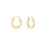 Cr&eacute;oles Ajania Or Jaune - Cr&eacute;oles Femme | Marc Orian