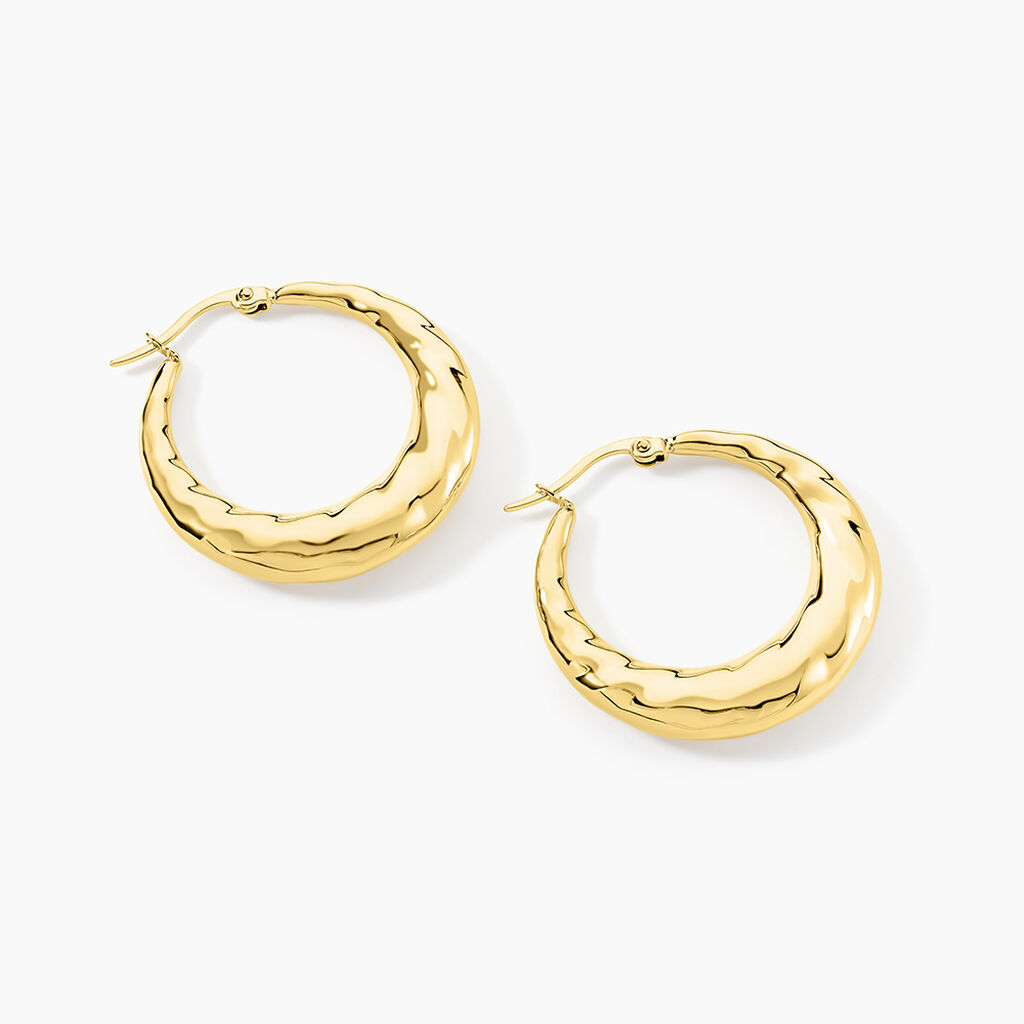 Cr&eacute;oles Acier Dor&eacute; Ibbie - Cr&eacute;oles Femme | Marc Orian