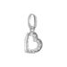 Pendentif Or Blanc Oxyde - Pendentifs Femme | Marc Orian