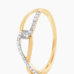 Bague Osanna Or Jaune Diamants - Bagues pierres pr&eacute;cieuses Femme | Marc Orian