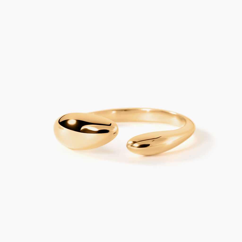 Bague Classic Bold Plaqu&eacute; Or Jaune - Bijoux fantaisie Femme | Marc Orian