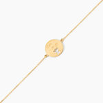 Bracelet Omelia Message Or Jaune - Bracelets Medailles Enfant | Marc Orian