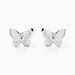 Boucles D'oreilles Puces Diep Argent Blanc Oxyde De Zirconium - Puces Femme | Marc Orian