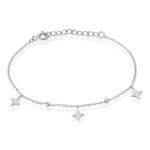 Bracelet Pricille Argent Blanc Oxyde De Zirconium - Bracelets fantaisie Femme | Marc Orian