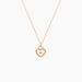 Collier Bronte Or Jaune Nacre Diamant - Colliers avec pierres Femme | Marc Orian