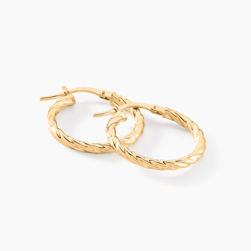 Cr&eacute;oles Bartimee Or Jaune - Cr&eacute;oles Femme | Marc Orian