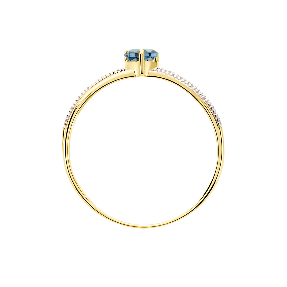 Bague Rory Or Jaune Topaze - Bagues pierres fines Femme | Marc Orian