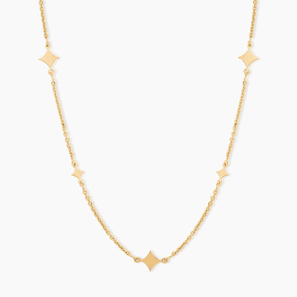 Collier Pluto Argent Dor&eacute; A L'Or 750/1000 - Colliers ete Femme | Marc Orian