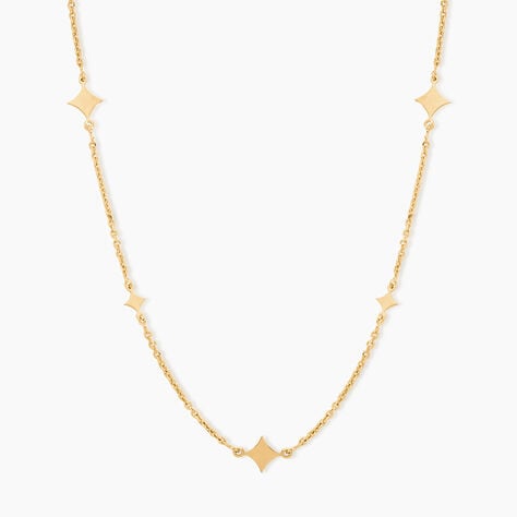 Collier Pluto Argent Dor&eacute; A L'Or 750/1000 - Colliers ete Femme | Marc Orian