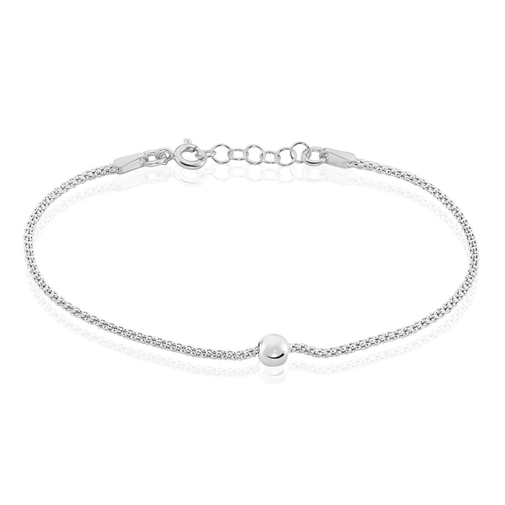 Bracelet Narimene Argent Blanc - Bracelets fantaisie Femme | Marc Orian