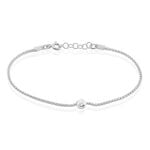 Bracelet Narimene Argent Blanc - Bracelets fantaisie Femme | Marc Orian