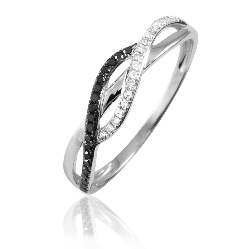 Bague Naciye Or Blanc Diamant - Bagues pierres pr&eacute;cieuses Femme | Marc Orian