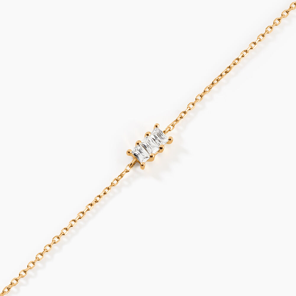 Bracelet Isobel Plaqu&eacute; Or Jaune Oxyde De Zirconium - Bracelets fantaisie Femme | Marc Orian