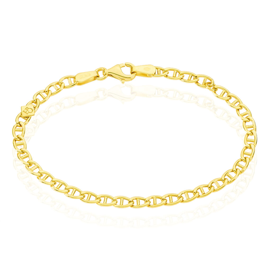 Bracelet Eunice Or Jaune Maille Marine - Bracelets mailles Enfant | Marc Orian