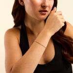 Bracelet Damaris Argent Dor&eacute; A L'Or 750/1000 - Bracelets cha&icirc;nes Femme | Marc Orian