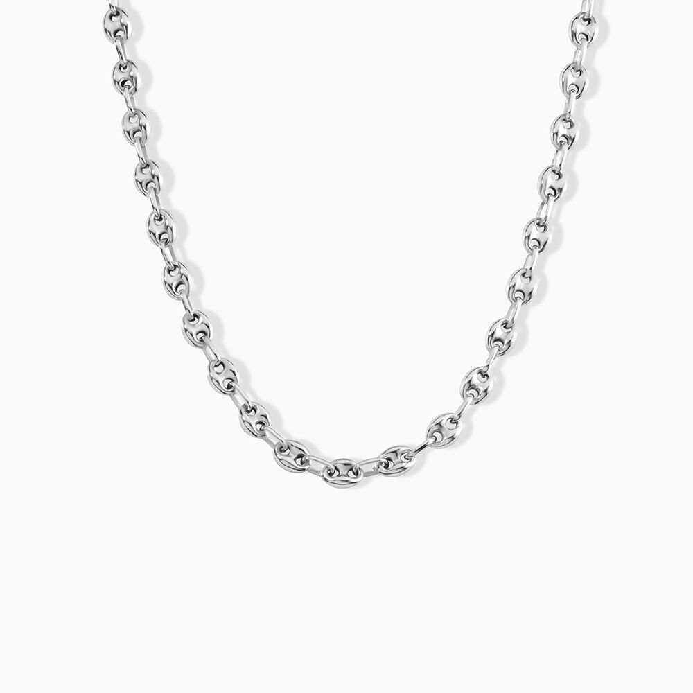 Collier Maille Argent Carrus - Chaines Homme | Marc Orian