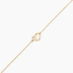 Bracelet Osamu Or Jaune Oxyde De Zirconium - Bracelets cha&icirc;nes Femme | Marc Orian