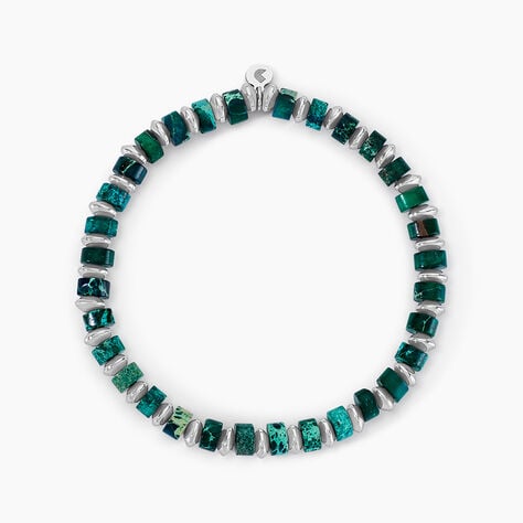 Bracelet Jourdan Acier Blanc - Bracelets chaînes Homme | Marc Orian