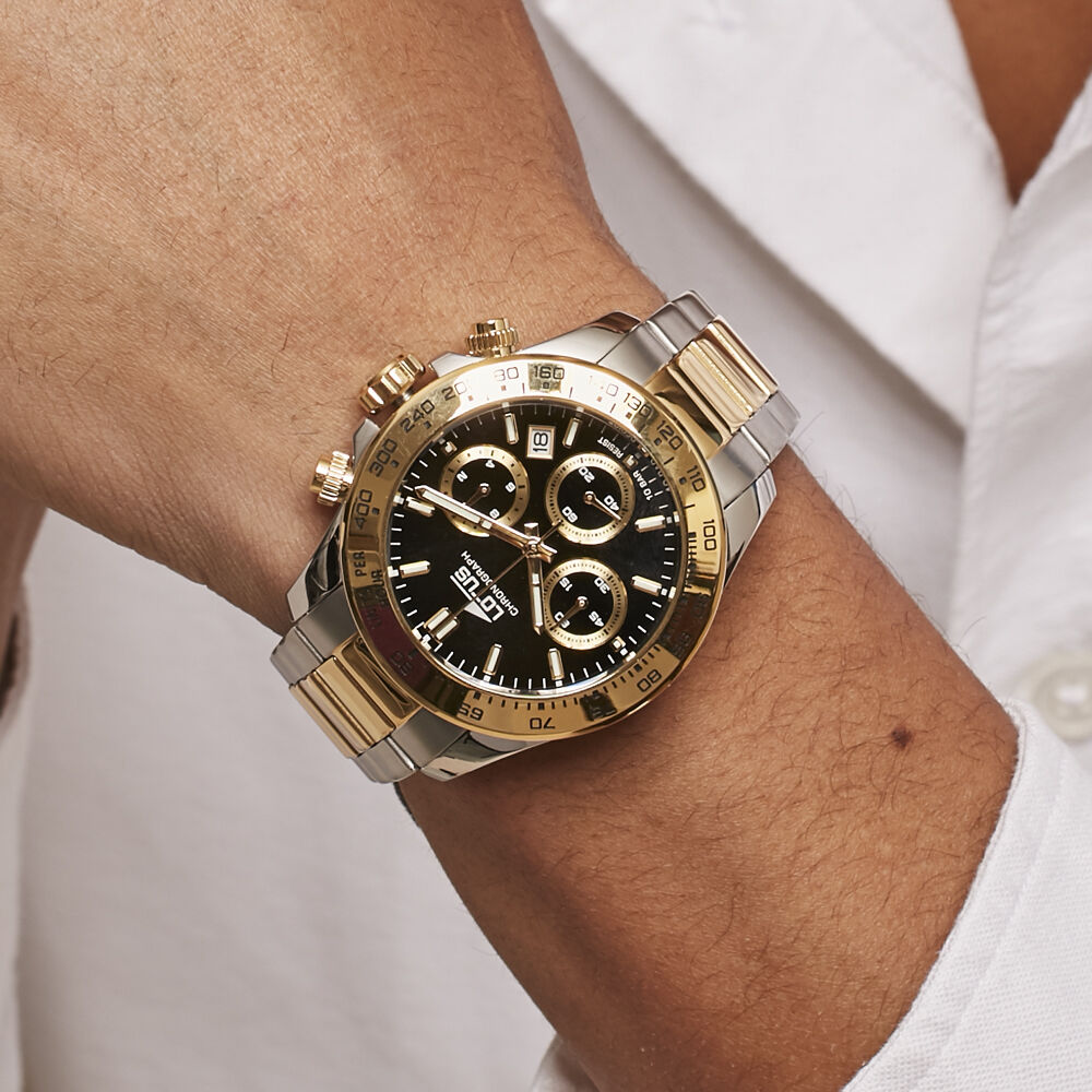 Montre Lotus Freedom Collection Noir - Montres étanches Homme | Marc Orian