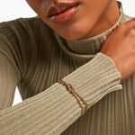 Bracelet Charleen Acier Jaune - Bracelets cha&icirc;nes Femme | Marc Orian