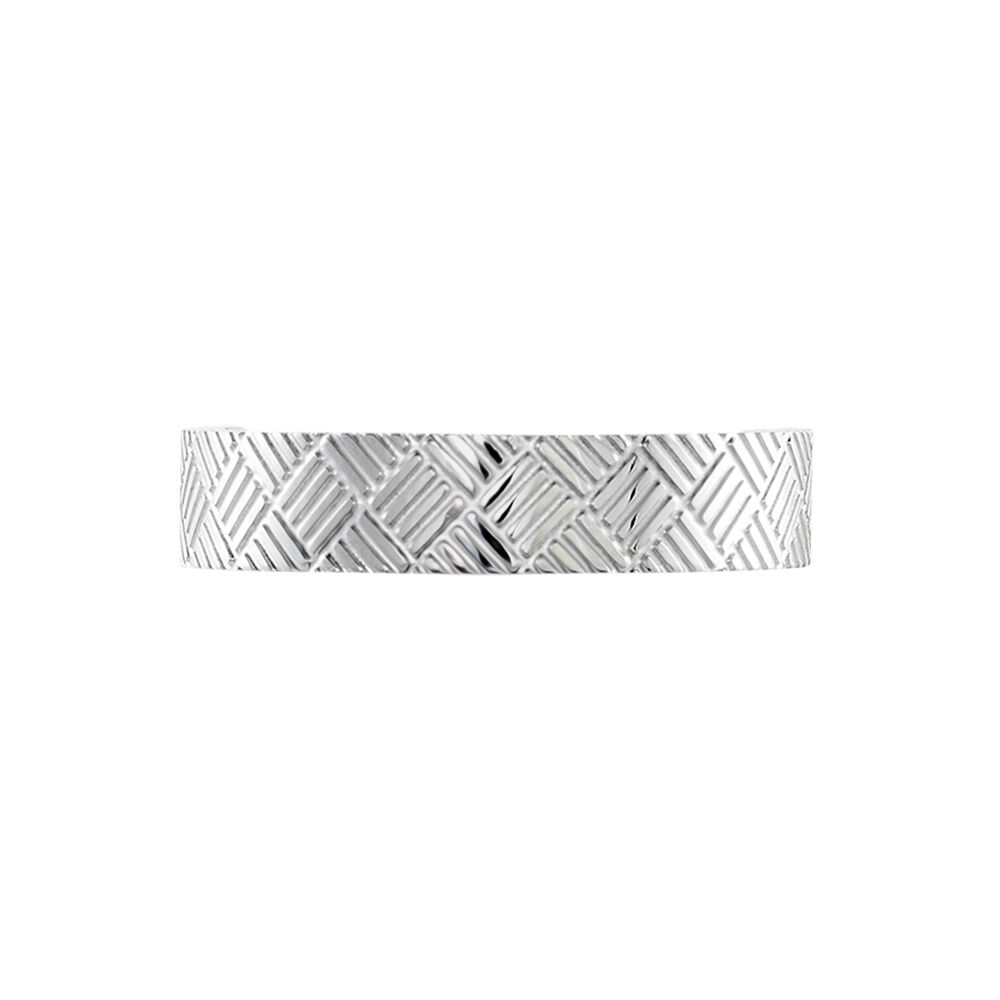 Bague Phebus Him Acier Blanc -  Homme | Marc Orian