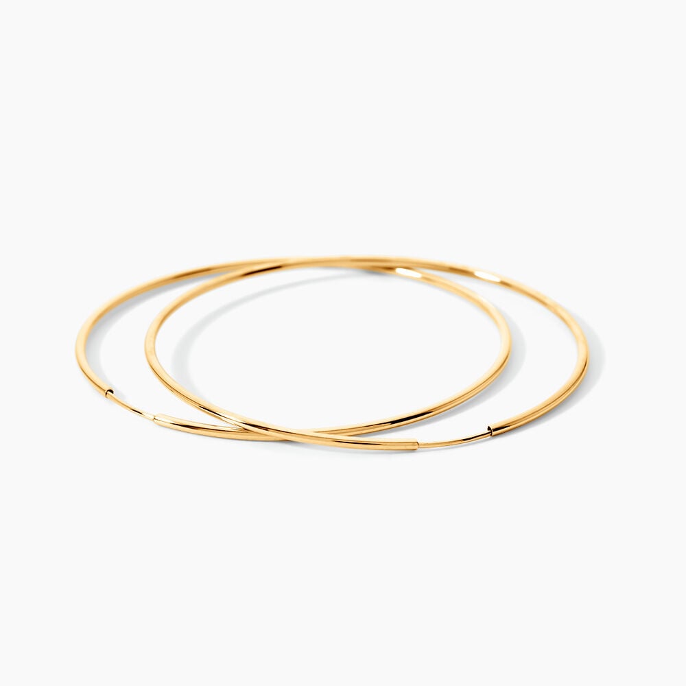 Cr&eacute;oles Dominae Flexible Or Jaune - Cr&eacute;oles Femme | Marc Orian