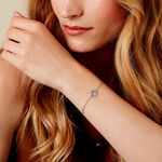 Bracelet Noely Argent Blanc Oxyde De Zirconium - Bracelets fantaisie Femme | Marc Orian