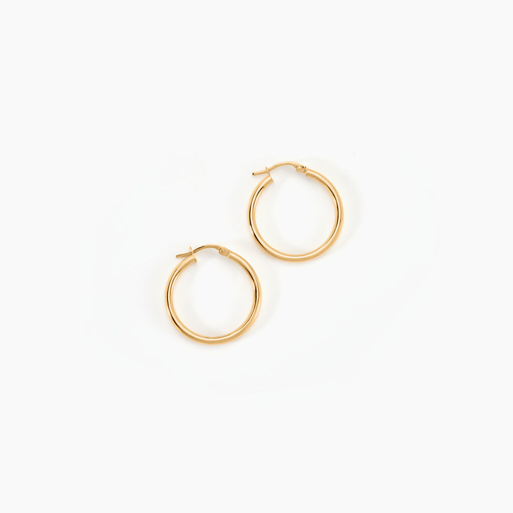 Cr&eacute;oles Verania Or Jaune - Cr&eacute;oles Femme | Marc Orian