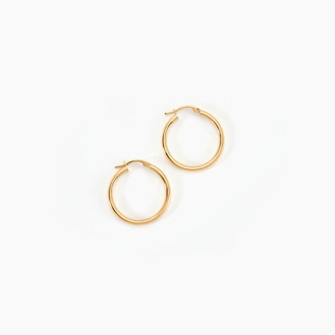 Cr&eacute;oles Verania Or Jaune - Cr&eacute;oles Femme | Marc Orian