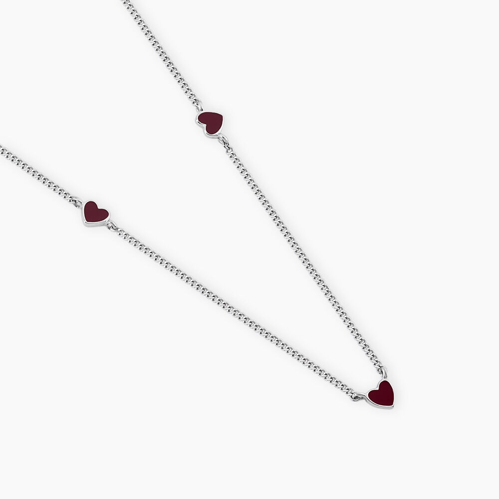 Collier Griotte Argent Blanc - Colliers fantaisie Femme | Marc Orian