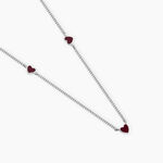 Collier Griotte Argent Blanc - Colliers fantaisie Femme | Marc Orian