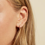 Cr&eacute;oles Eugenie Argent Rose Oxyde De Zirconium - Cr&eacute;oles Femme | Marc Orian