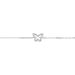 Bracelet Gladys Argent Blanc Oxyde De Zirconium - Bracelets chaînes Femme | Marc Orian