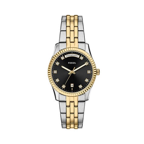 Montre Fossil Scarlette Noir - Montres &eacute;tanches Femme | Marc Orian