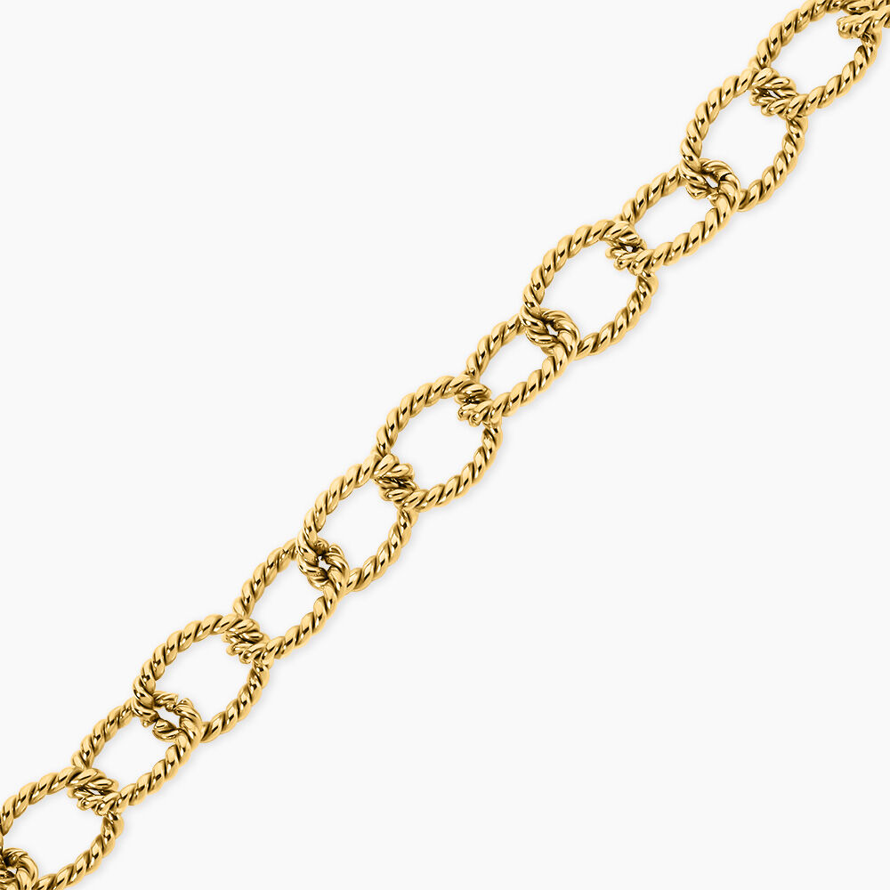 Bracelet Acier Dore Alparslan - Bracelets cha&icirc;nes Femme | Marc Orian