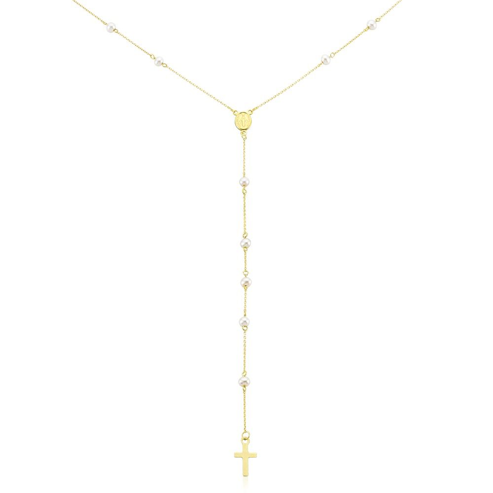 Collier Vesta Or Jaune Perle De Culture - Colliers avec pierres Femme | Marc Orian