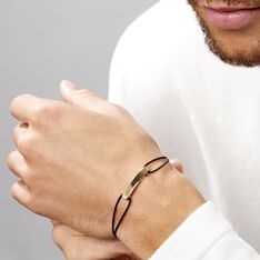 Bracelet Plaqué Or Jaune Gaulthier - Bracelets cordons Homme | Marc Orian