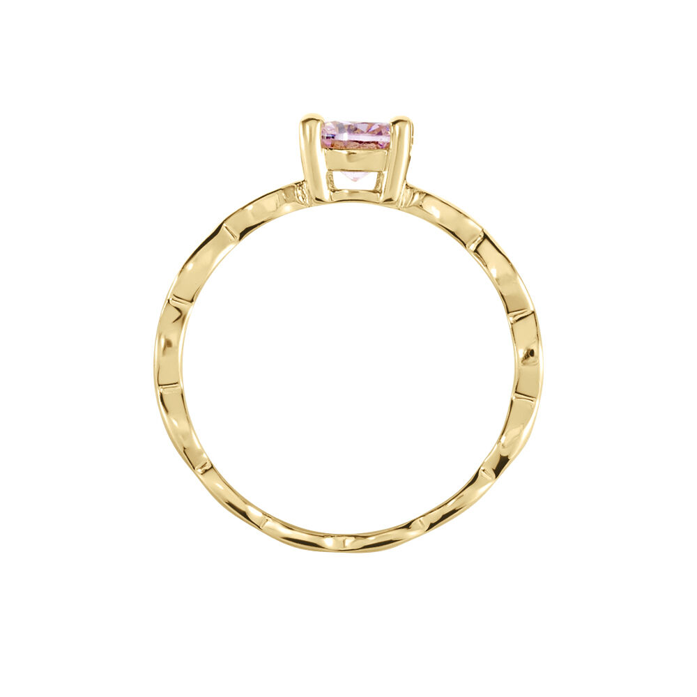 Bague Kurt Plaqué Or Jaune Oxyde De Zirconium - Bijoux fantaisie Femme | Marc Orian