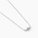 Collier Desert Argent Blanc Oxyde De Zirconium - Colliers avec pierres Femme | Marc Orian