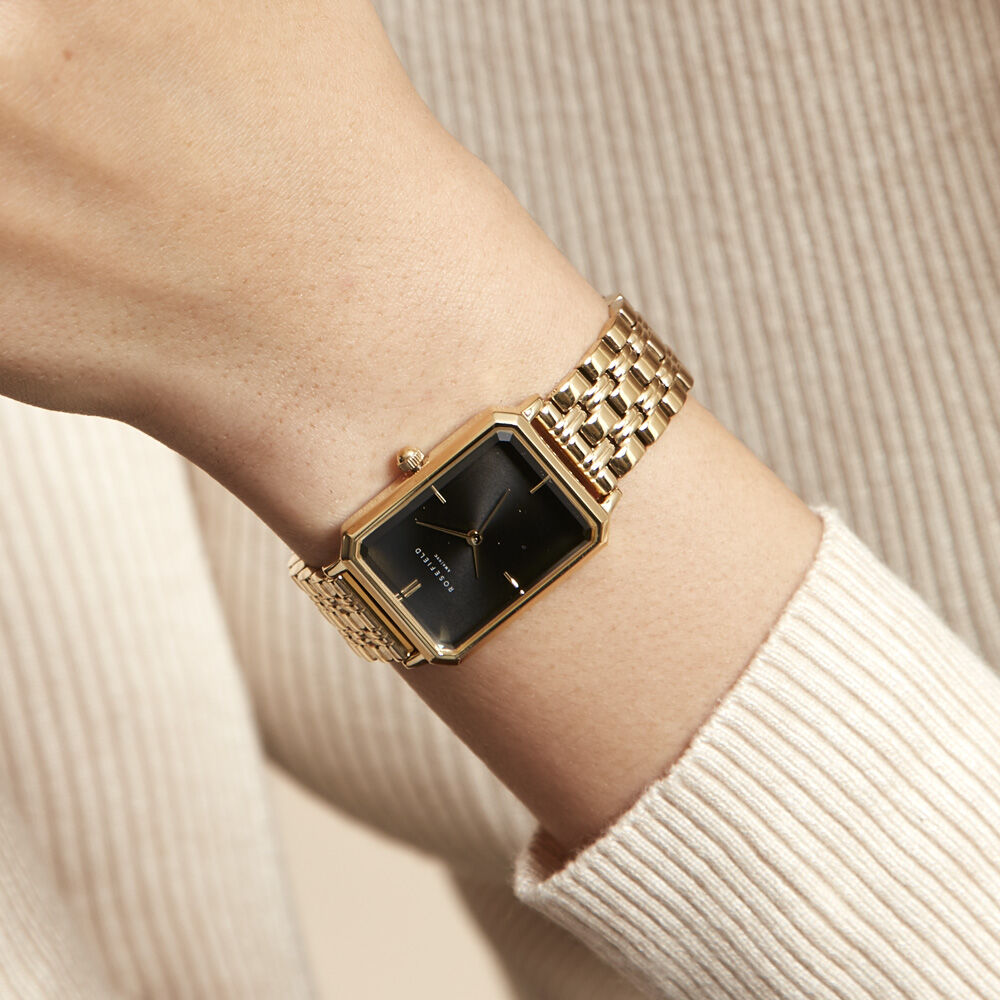 Montre Rosefield Octagon Noir - Montres étanches Femme | Marc Orian
