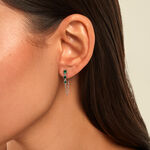 Bijoux D'Oreilles Emiko Argent Blanc Oxyde De Zirconium - Piercings d'oreilles Femme | Marc Orian
