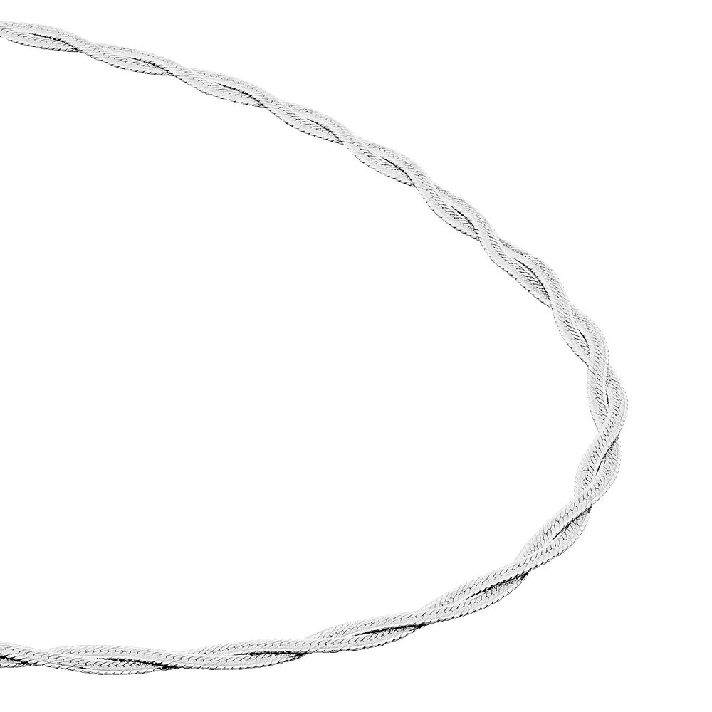 Collier Arkady Argent Blanc - Chaines Femme | Marc Orian