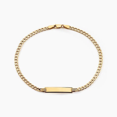 Bracelet Identitée Genevra Or Jaune - Gourmettes Femme | Marc Orian