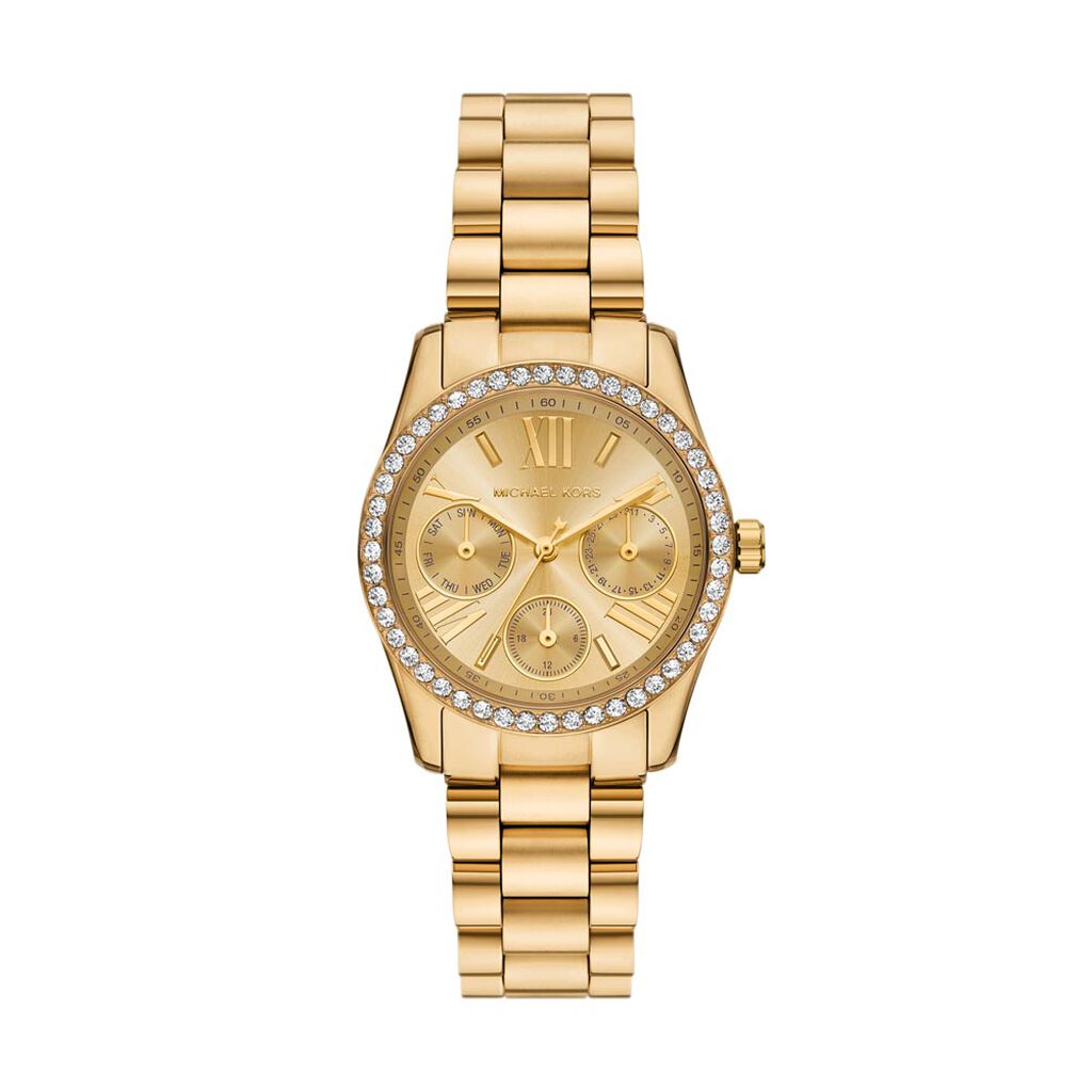 Montre Michael Kors Lexington Lux Doré - Montres étanches Femme | Marc Orian