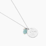 Collier Aroha Argent Blanc Amazonite Perle De Culture - Colliers avec pierres Femme | Marc Orian