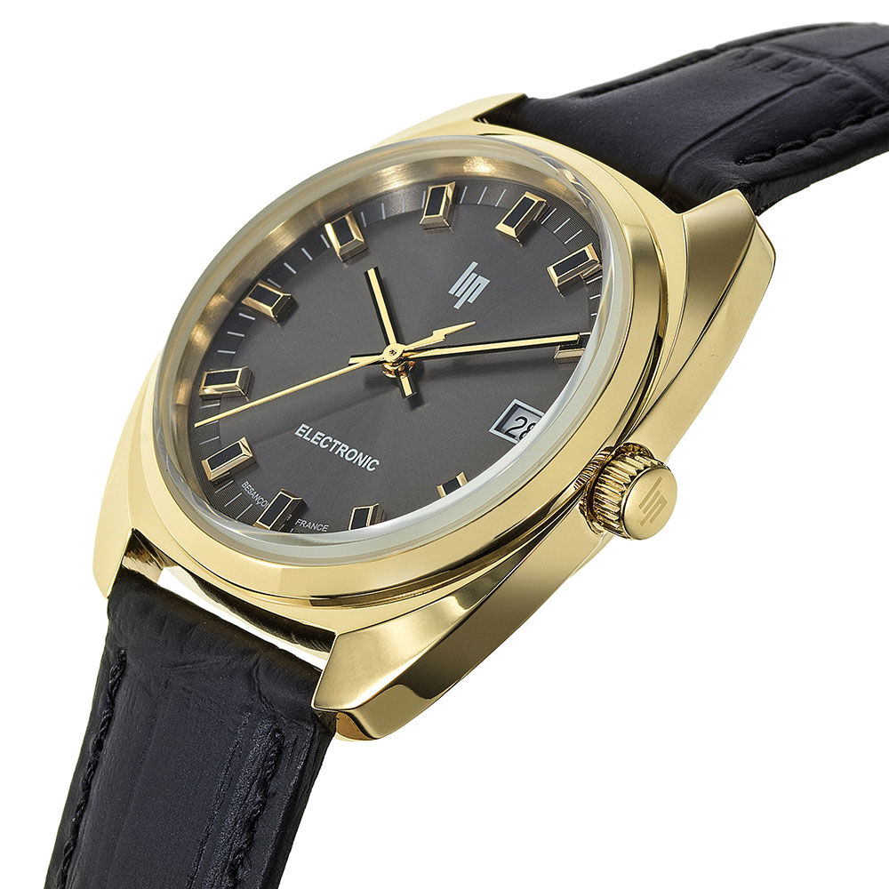 Montre Lip General De Gaulle Noir - Montres &eacute;tanches Unisex | Marc Orian