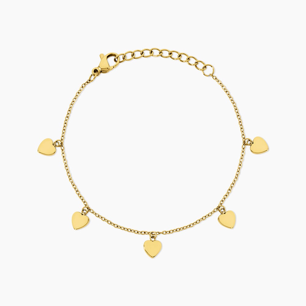 Bracelet Madline Acier Jaune - Bracelets cha&icirc;nes Femme | Marc Orian