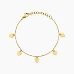 Bracelet Madline Acier Jaune - Bracelets cha&icirc;nes Femme | Marc Orian