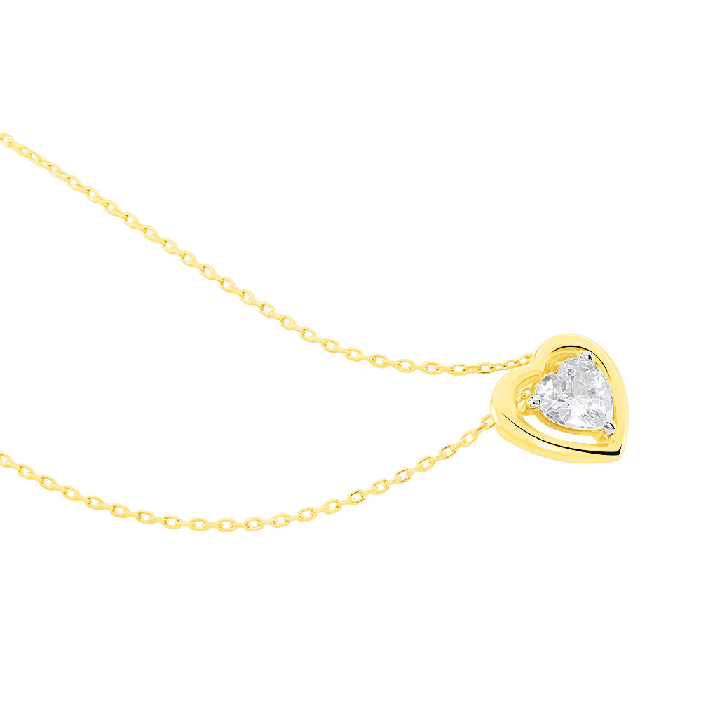 Collier Anastasy Or Jaune Oxyde De Zirconium - Colliers avec pierres Femme | Marc Orian