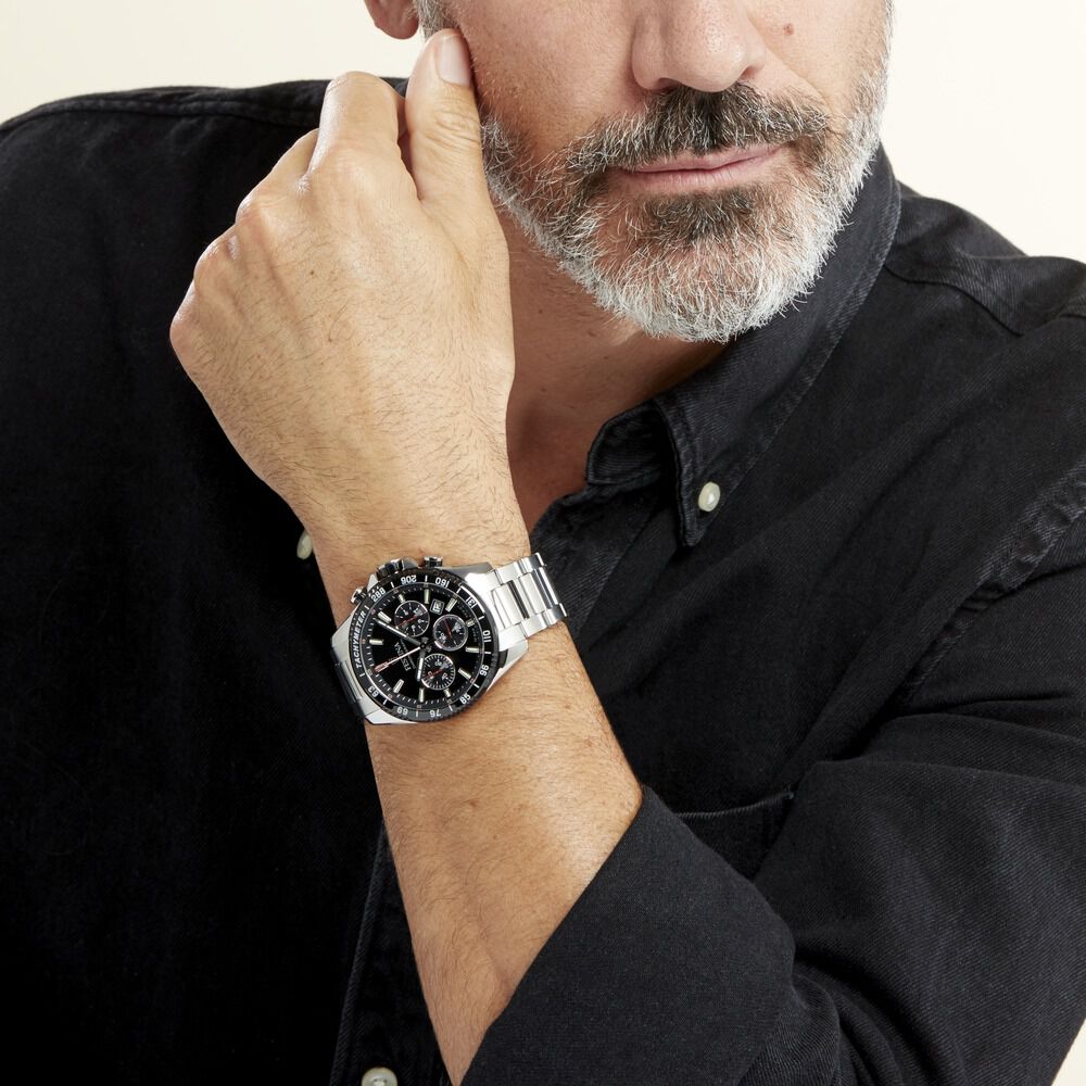 Montre Festina Timeless Chronograph Noir - Montres étanches Homme | Marc Orian